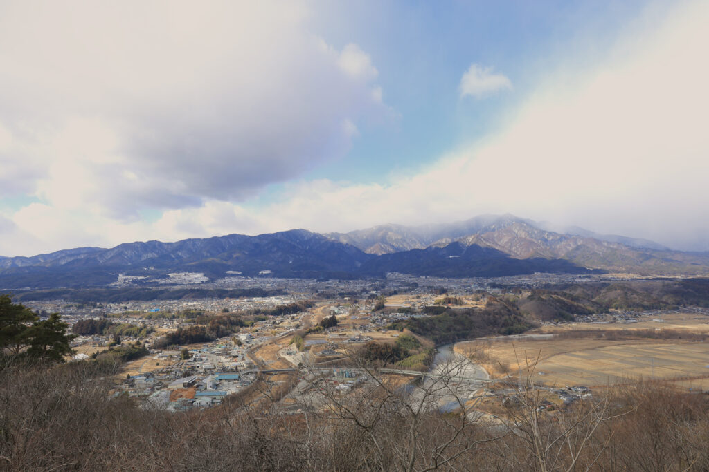 部奈の全景テキスト